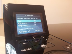 Copy icon set to 'on' in menu
