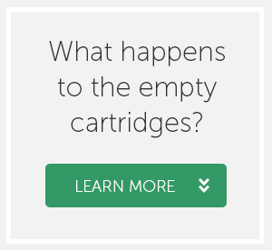 What Happens to empty cartridges