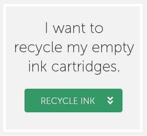 Recycle empty ink cartridges