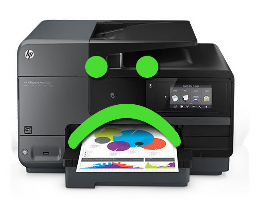 hp printer how to use just colored ink