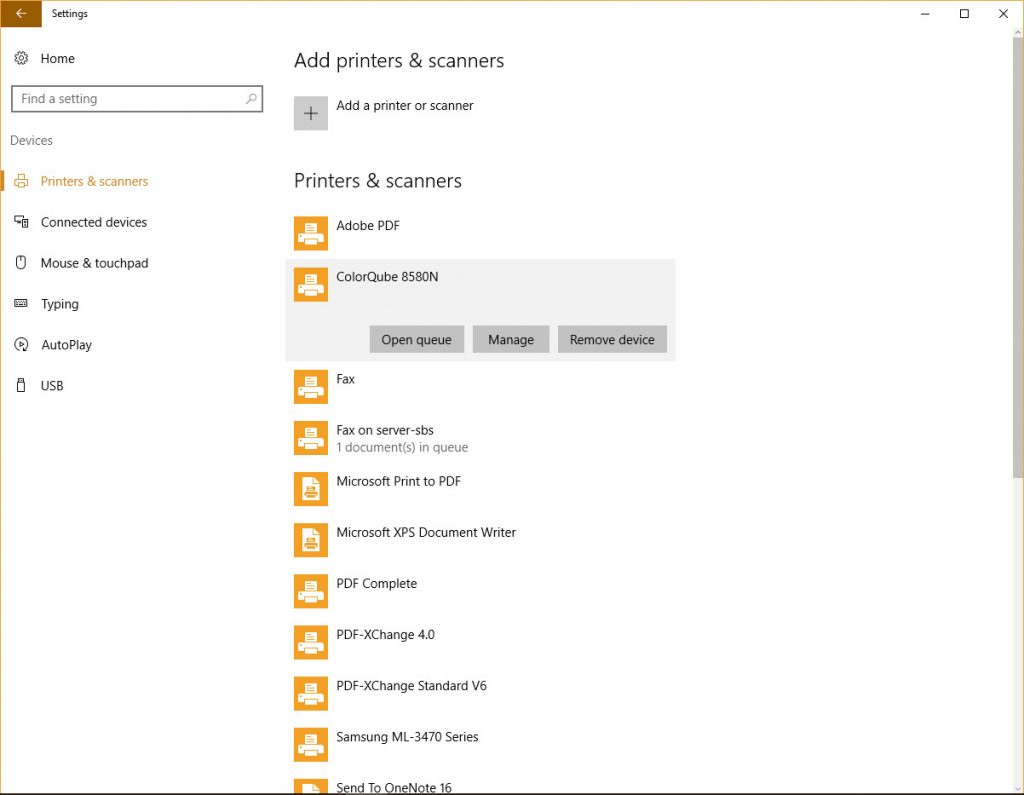 dell b2360dn printer shows offline