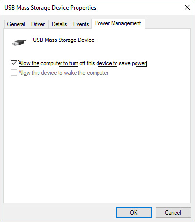 USB Power Management