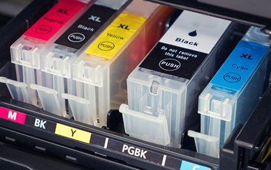 how to check printer ink levels canon