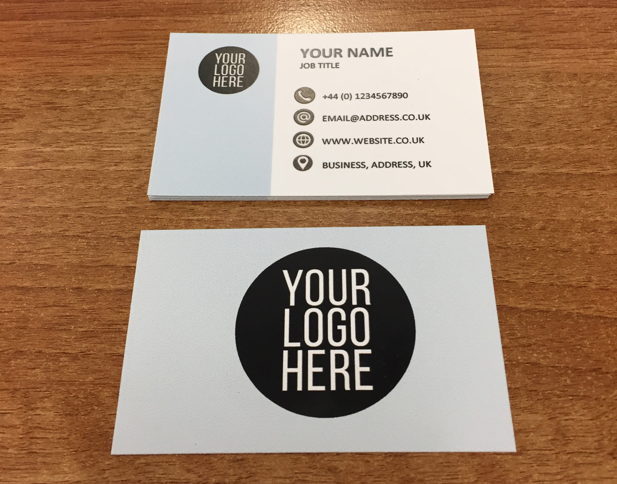 Business Card Template - Downloadable Resources - Toner Giant