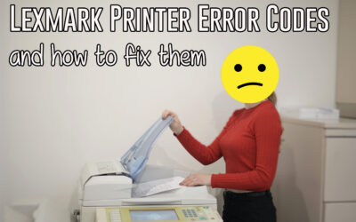 Lexmark Printer Error Codes and how to fix them