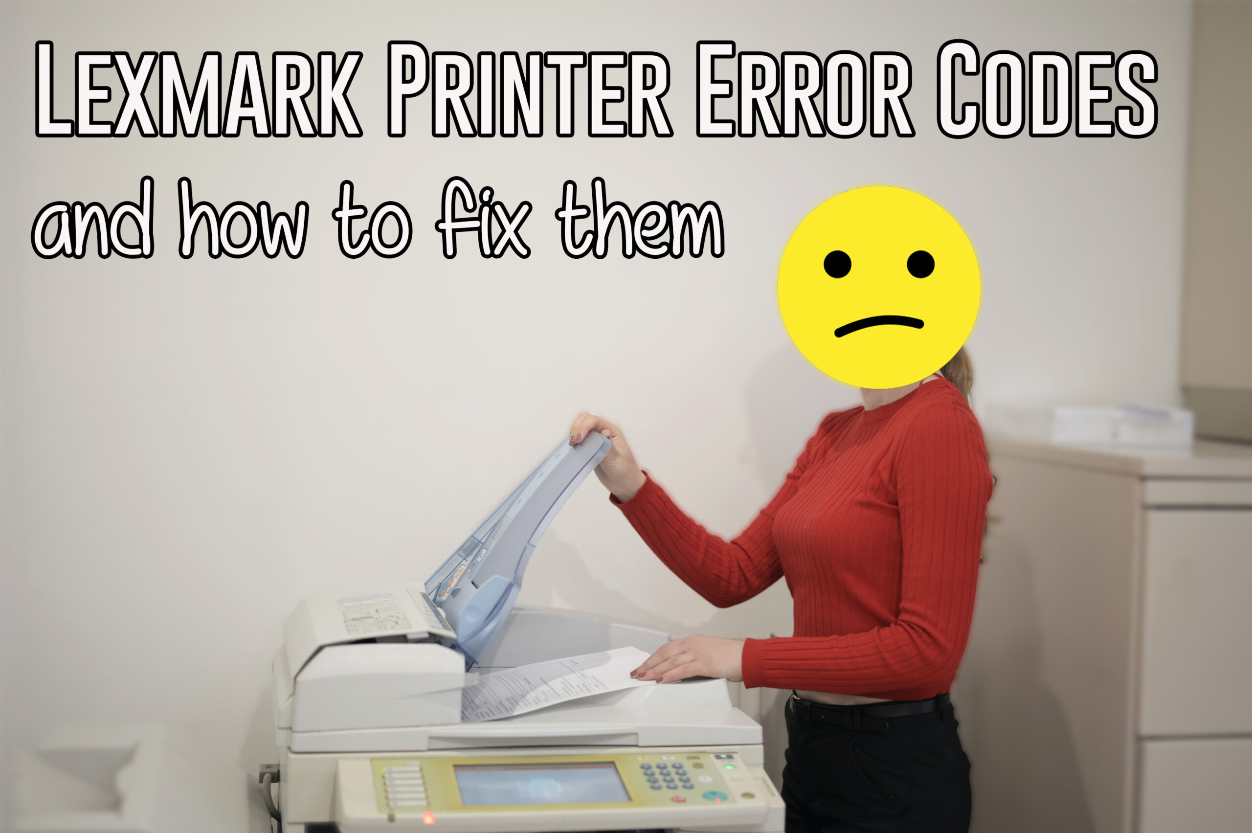 forklare død Blive ved Lexmark Printer Error Codes and how to fix them - Toner Giant