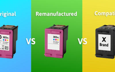 Original vs Remanufactured vs Compatible Printer cartridges